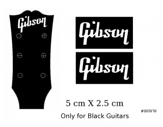Gibson Guitar Decal #86ww
